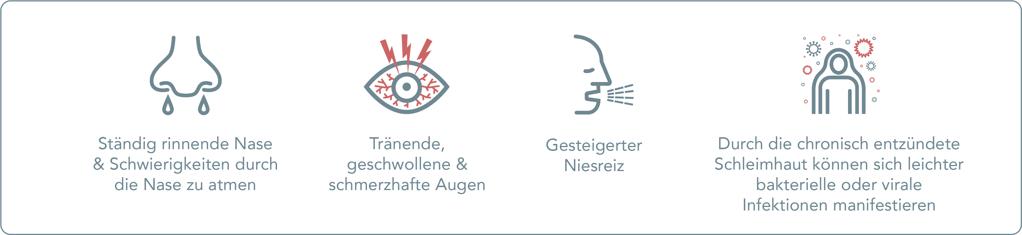 Heuschnupfen - Was sind die Symptome von Heuschnupfen?