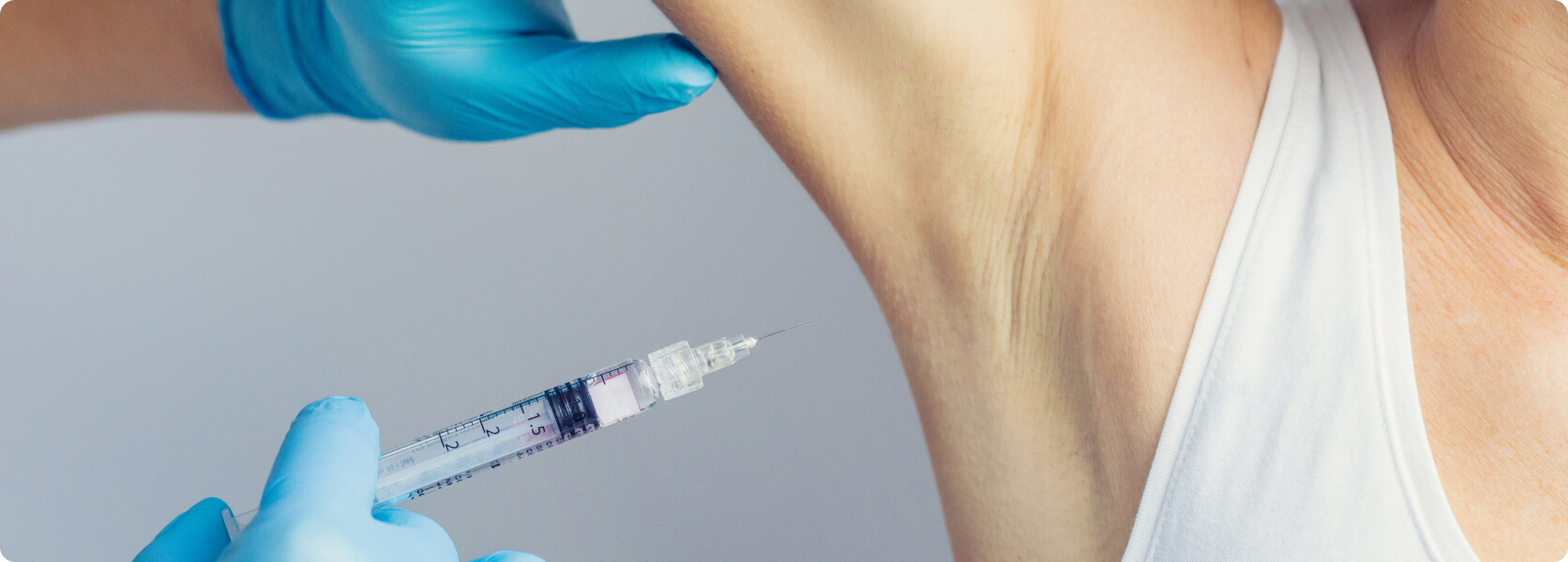 Botulinumtoxin (Botox©) - Wie lässt sich übermäßiges Schwitzen (Hyperhidrose) mit Botox© behandeln?